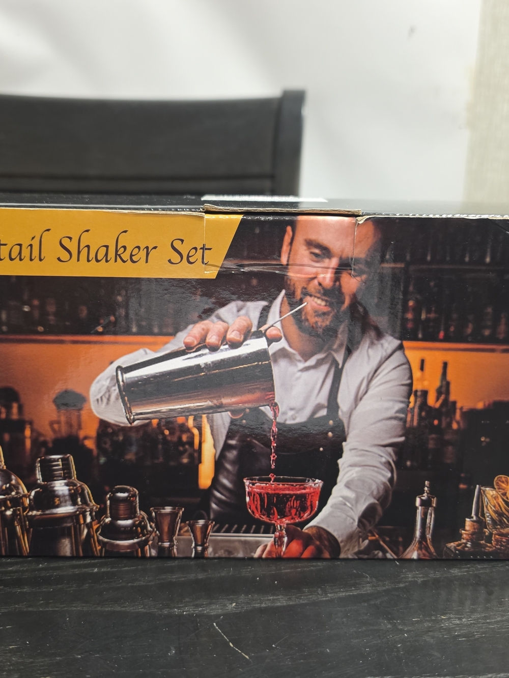 Secilla Cocktail Shaker Set, Multiple Items, Still in Original Packaging